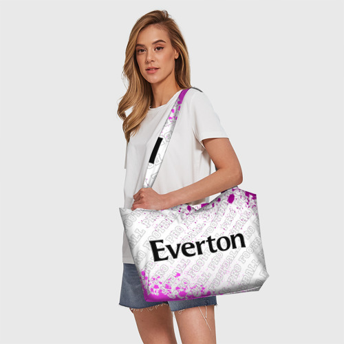 Пляжная сумка 3D Everton pro football по-горизонтали - фото 5