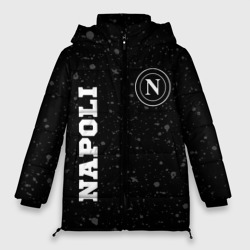 Женская зимняя куртка Oversize Napoli sport на темном фоне вертикально