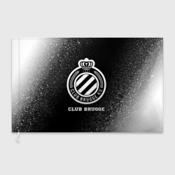 Флаг 3D Club Brugge sport на темном фоне