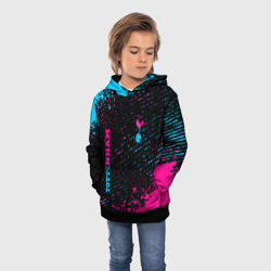 Детская толстовка 3D Tottenham - neon gradient вертикально - фото 2