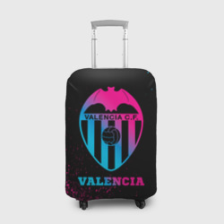 Чехол для чемодана 3D Valencia - neon gradient