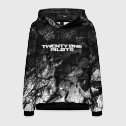 Мужская толстовка 3D Twenty One Pilots black graphite