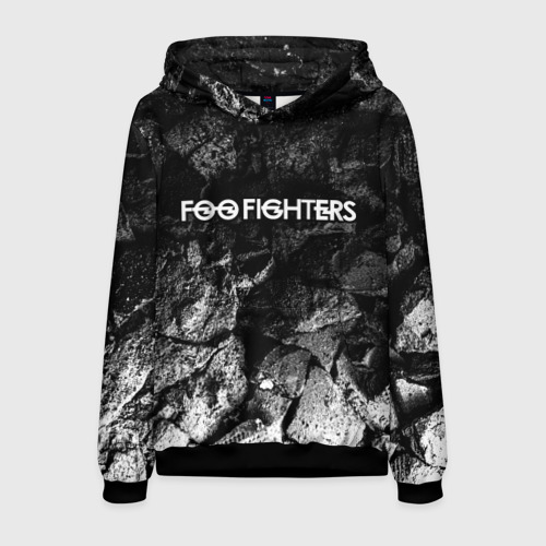 Мужская толстовка 3D Foo Fighters black graphite, цвет черный