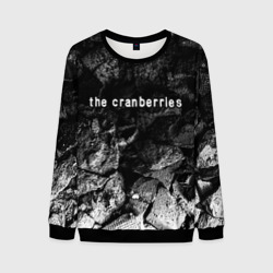 Мужской свитшот 3D The Cranberries black graphite