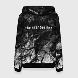 Женская толстовка 3D The Cranberries black graphite