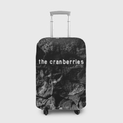 Чехол для чемодана 3D The Cranberries black graphite