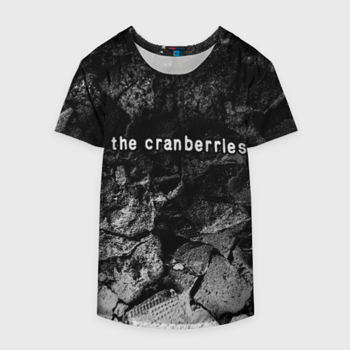 Накидка на куртку 3D The Cranberries black graphite, цвет 3D печать - фото 4