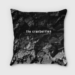 Подушка 3D The Cranberries black graphite