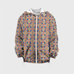 Детская куртка 3D Марокканская мозаика цветочный узор