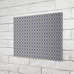Холст прямоугольный Сине-белая марокканская мозаика - фото 2