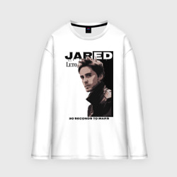 Мужской лонгслив oversize хлопок Jared Joseph Leto 30 Seconds To Mars