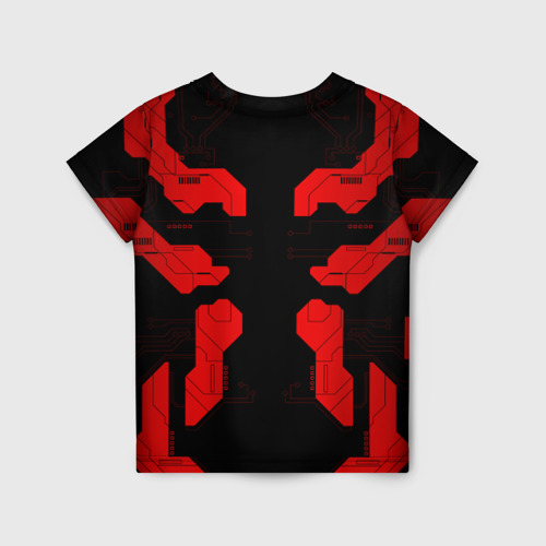 Детская футболка 3D Mass Effect - Red armor, цвет 3D печать - фото 2