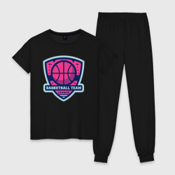 Женская пижама хлопок Баскетбольная командная лига