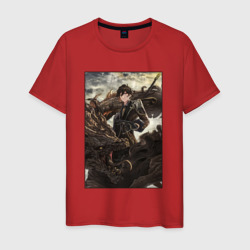 Чжун Ли - дракон – Мужская футболка хлопок с принтом купить со скидкой в -20%