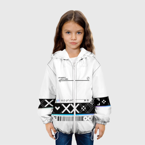 Детская куртка 3D Printstream white - скин CS, цвет белый - фото 4