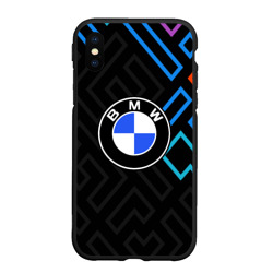 Чехол для iPhone XS Max матовый Bmw абстракция 