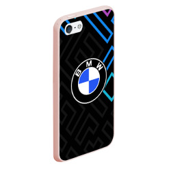 Чехол для iPhone 5/5S матовый Bmw абстракция  - фото 2