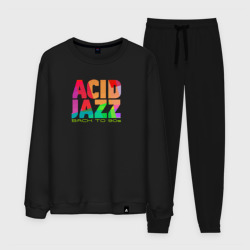 Мужской костюм хлопок Acid jazz colorful