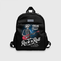Детский рюкзак 3D Rock and roll - punk
