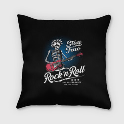 Подушка 3D Rock and roll - punk