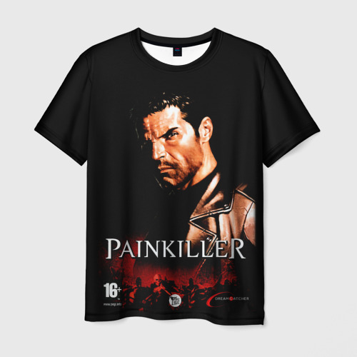 Мужская футболка 3D Искупление - Дэниел Painkiller , цвет 3D печать