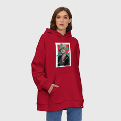 Худи SuperOversize хлопок Адский рай Тёбэй Адза - фото 2