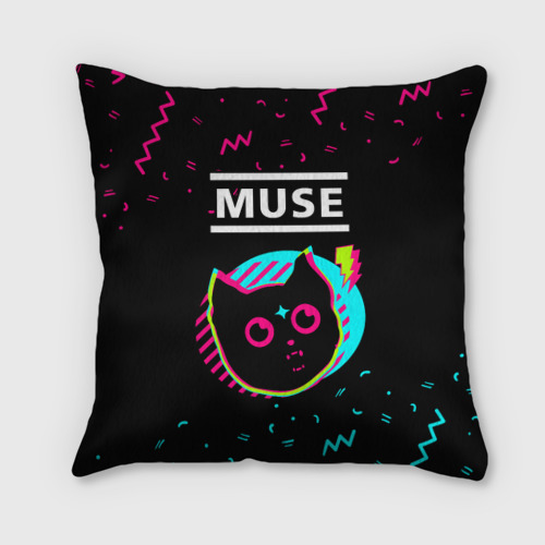 Подушка 3D Muse - rock star cat