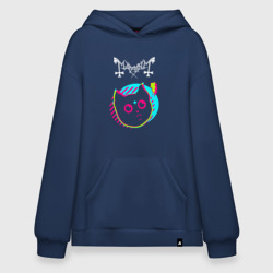 Худи SuperOversize хлопок Mayhem rock star cat