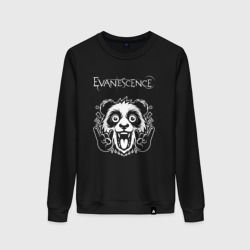 Женский свитшот хлопок Evanescence rock panda