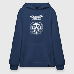 Худи SuperOversize хлопок Babymetal rock panda