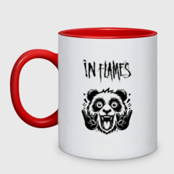 Кружка двухцветная In Flames - rock panda
