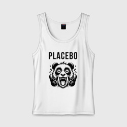 Женская майка хлопок Placebo - rock panda