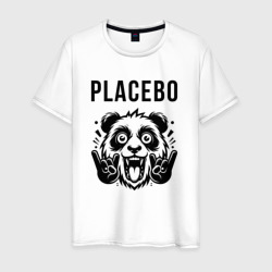 Мужская футболка хлопок Placebo - rock panda