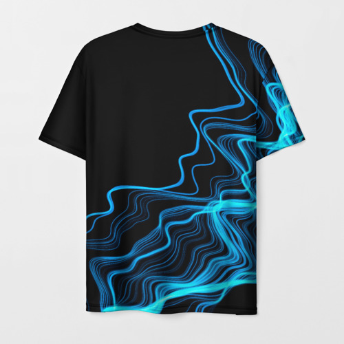 Мужская футболка 3D Bring Me the Horizon sound wave, цвет 3D печать - фото 2