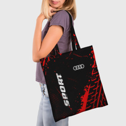 Шоппер 3D Audi red sport tires - фото 2