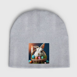 Детская шапка демисезонная Кролик в пасху