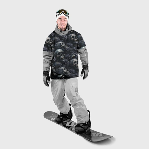 Накидка на куртку 3D Пепельное поле