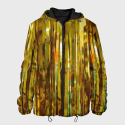 Золотые полоски – Мужская куртка 3D с принтом купить со скидкой в -10%
