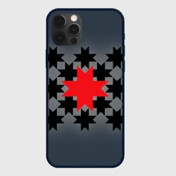 Чехол для iPhone 12 Pro Этно серый