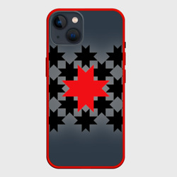 Чехол для iPhone 14 Этно серый