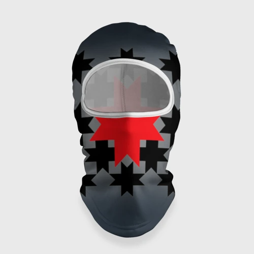 Балаклава 3D Этно серый