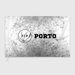 Флаг 3D Porto sport на светлом фоне по-горизонтали