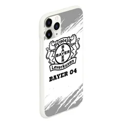 Чехол для iPhone 11 Pro Max матовый Bayer 04 sport на светлом фоне - фото 2