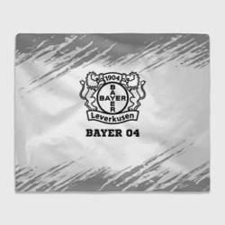 Плед 3D Bayer 04 sport на светлом фоне