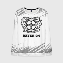 Мужской свитшот 3D Bayer 04 sport на светлом фоне