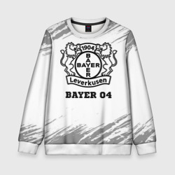 Детский свитшот 3D Bayer 04 sport на светлом фоне