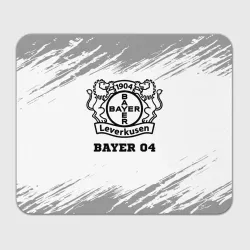 Прямоугольный коврик для мышки Bayer 04 sport на светлом фоне