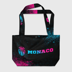 Пляжная сумка 3D Monaco - neon gradient по-горизонтали