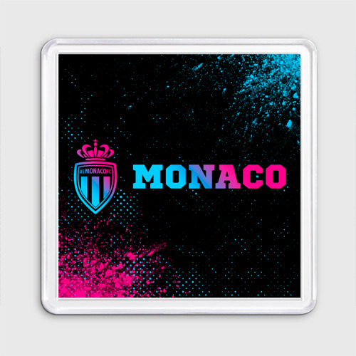 Магнит 55*55 Monaco - neon gradient по-горизонтали