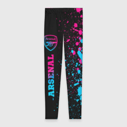 Леггинсы 3D Arsenal - neon gradient по-вертикали